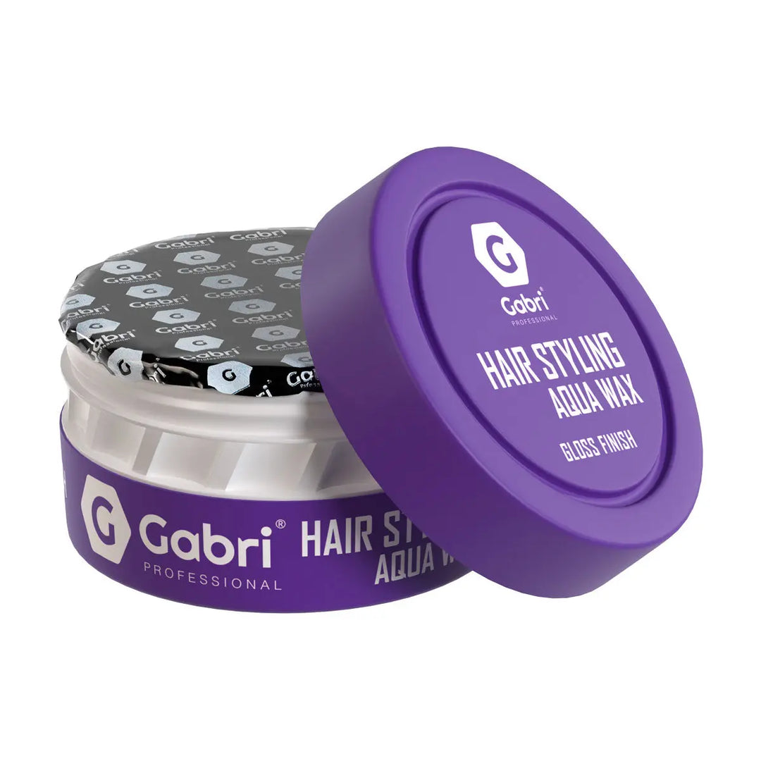 GABRI AQUA WAX MORADA DE FILANIZADO CON BRILLO 150 ml Perfumería la Mora