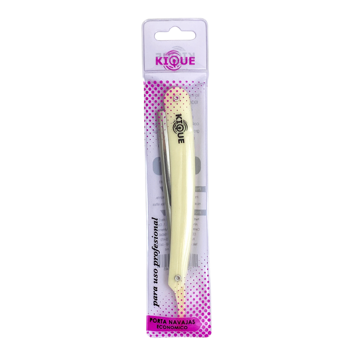 PORTA NAVAJA KIQUE BLANCO KQ-0056