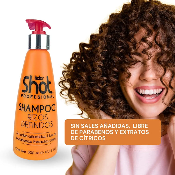KOLOR SHOT SHAMPOO RIZOS DEFINIDOS 300 ML Perfumería la Mora