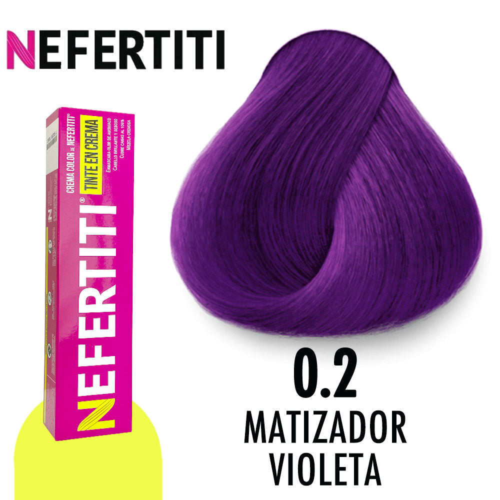 NEFERTITI TINTE 0.2 MATIZADOR VIOLETA 90GR