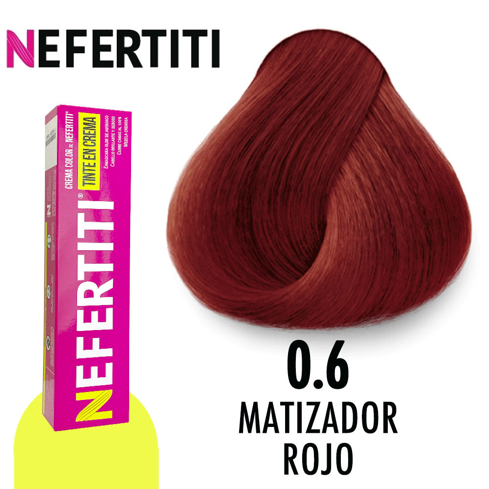 NEFERTITI TINTE NE0.6 ROJO 90 GR