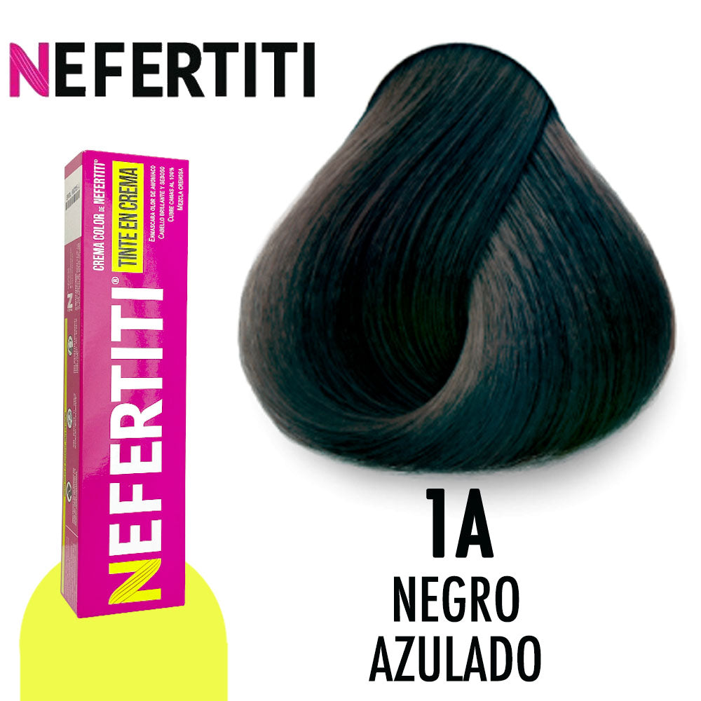 NEFERTITI TINTE NE1A NEGRO AZULADO 90 GR
