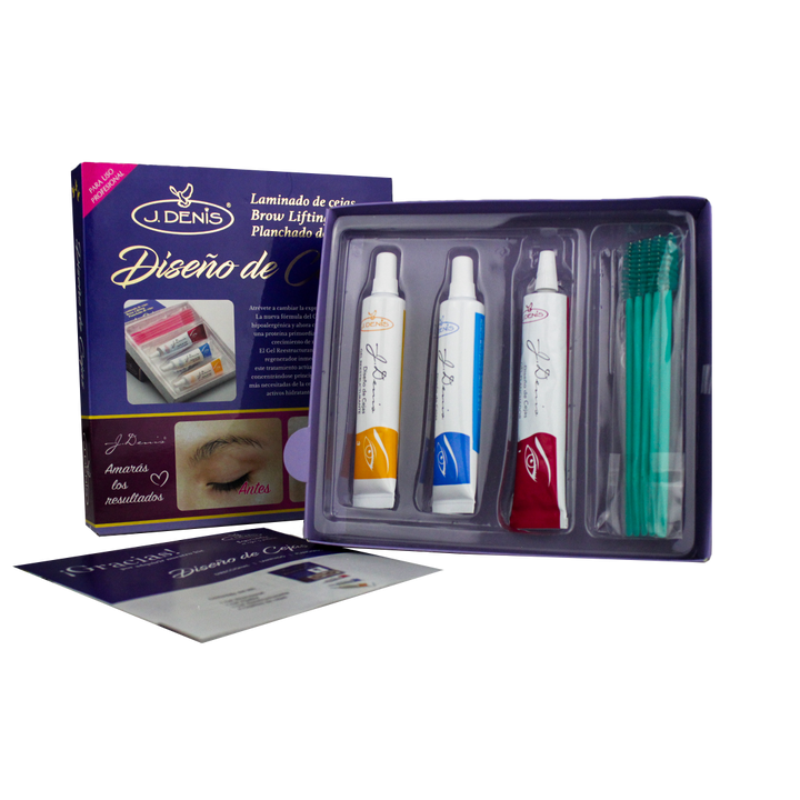 Kit de planchado de cejas marca J DENIS 1 pieza
