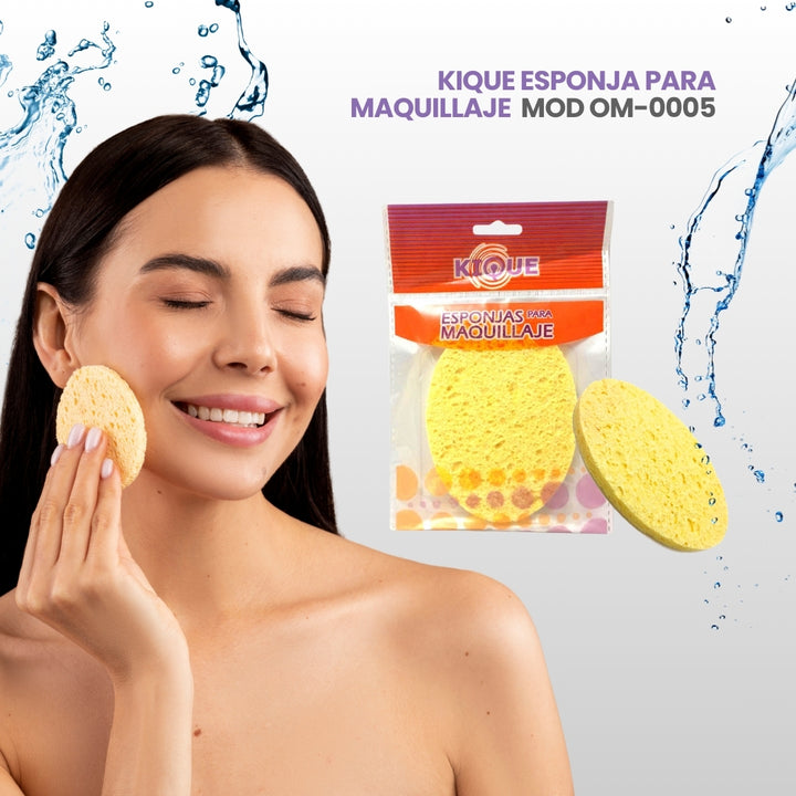 ESPONJA KIQUE PARA MAQUILLAR 1 PZ MOD OM-0005