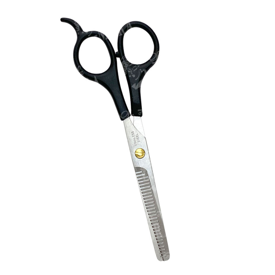 LOBO COLECCION PLATA TIJERA DE CORTE DE CABELLO DE ENTRESACAR DOBLE MOD:1066-28