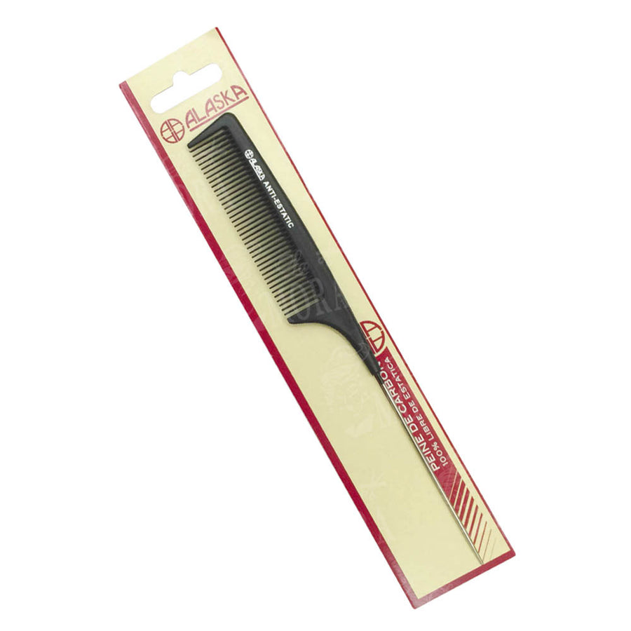 ALASKA PEINE DE COLITA DE METAL DE CARBÓN MOD CB400