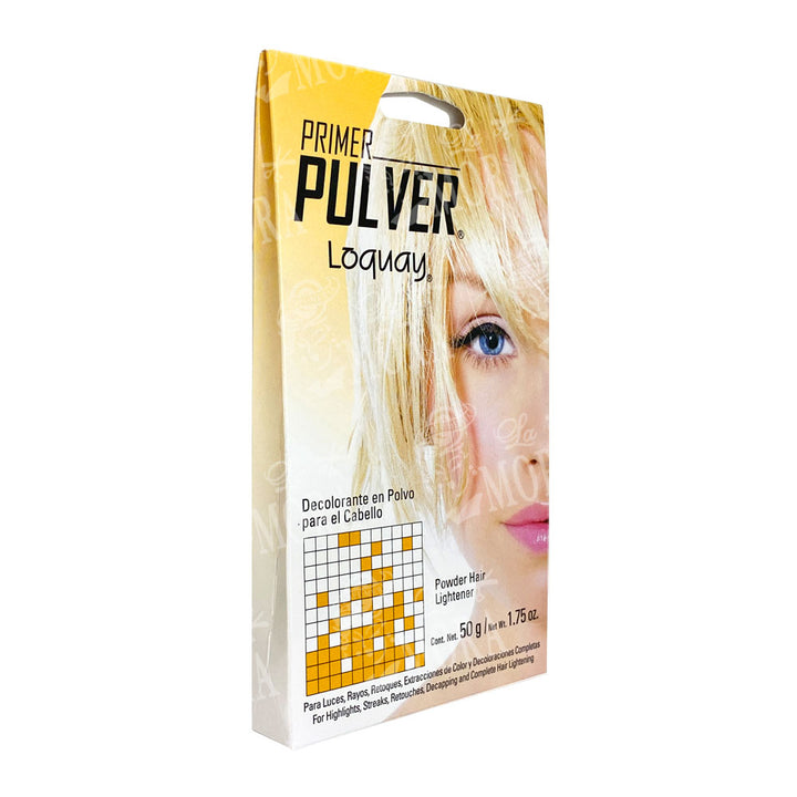 LOQUAY PRIMER PULVER POLVO DECOLORANTE AMARILLO 50 GR