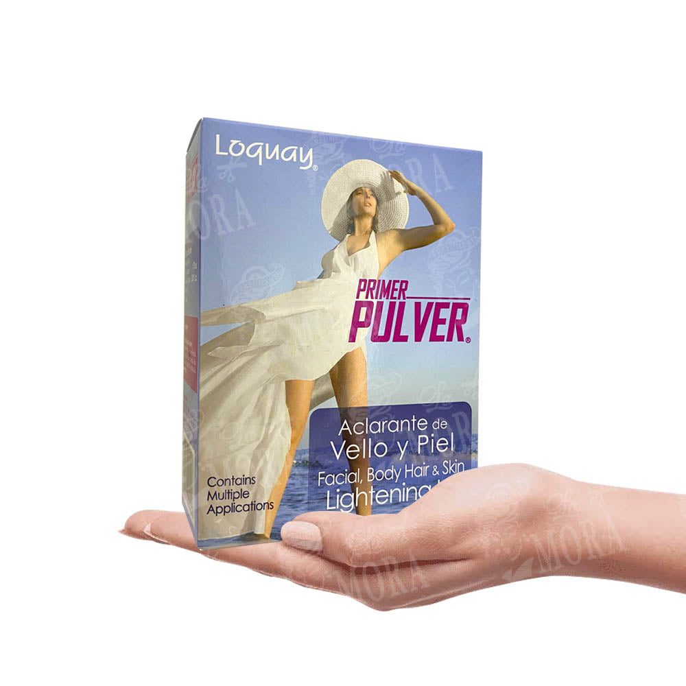 LOQUAY PRIMER PULVER ESTUCHE ACLARANTE DE VELLO Y PIEL 100ML