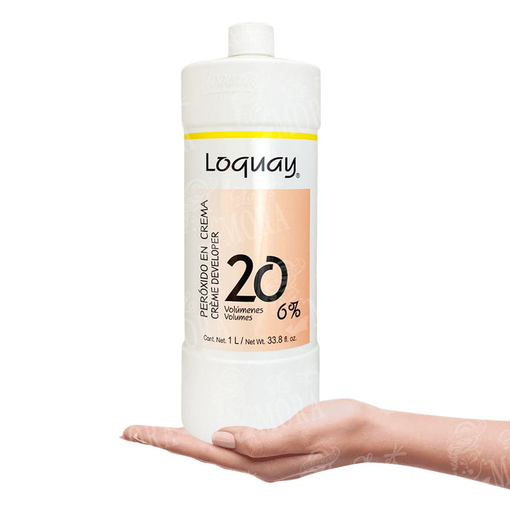 LOQUAY PERÓXIDO 20 VOL 1LT