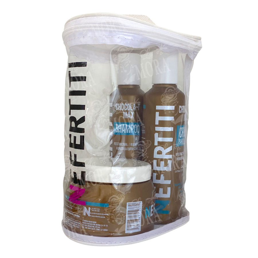 NEFERTITI KIT CHOCOLATE-T