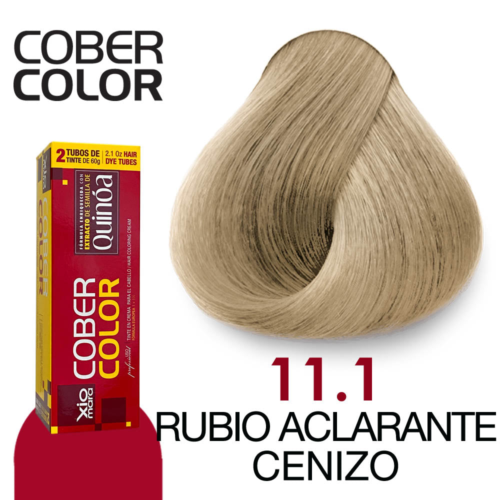 XIOMARA TINTE CC11.1 RUBIO ACLARANTE CENIZO 120GR