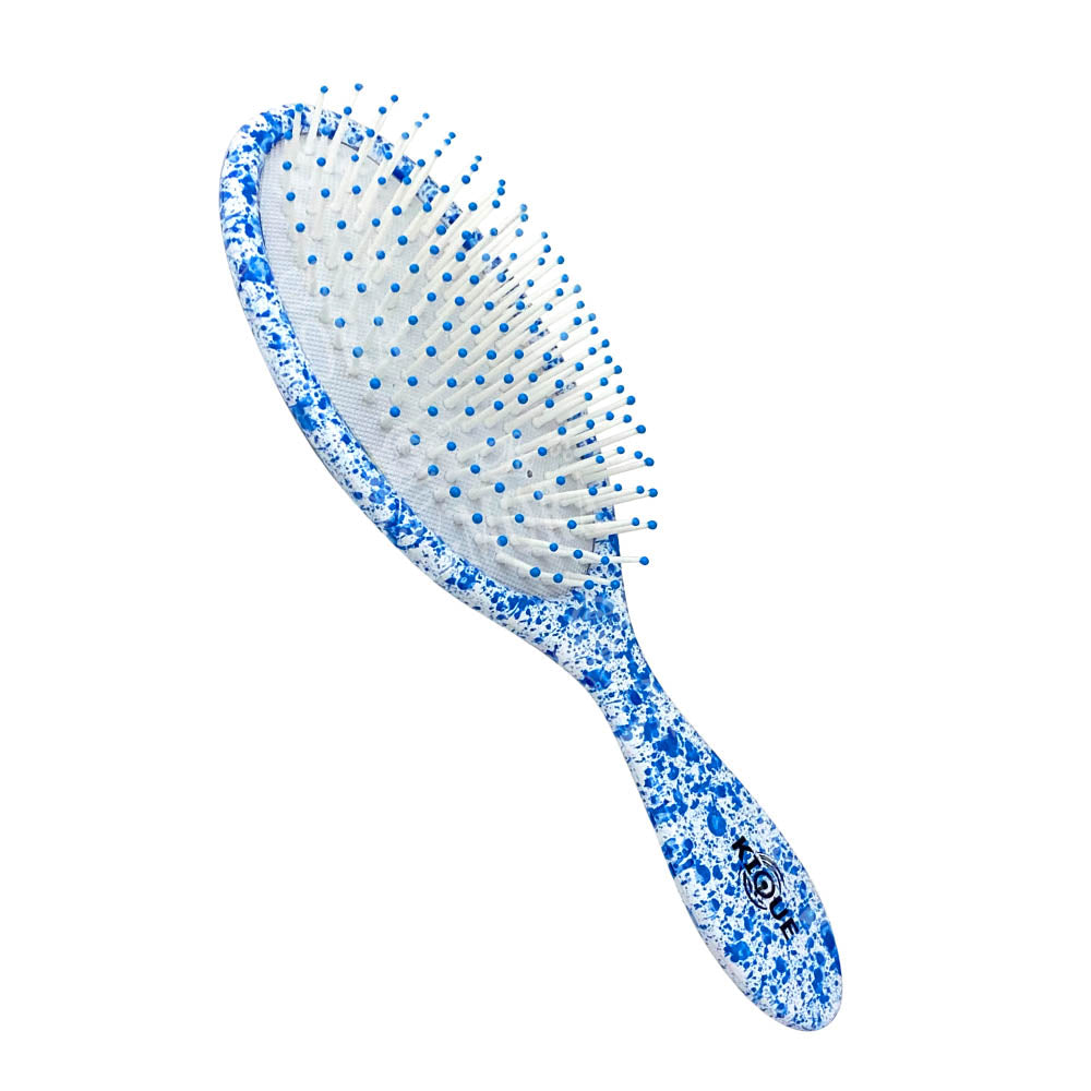 KIQUE CEPILLO OVAL PLASH AZUL