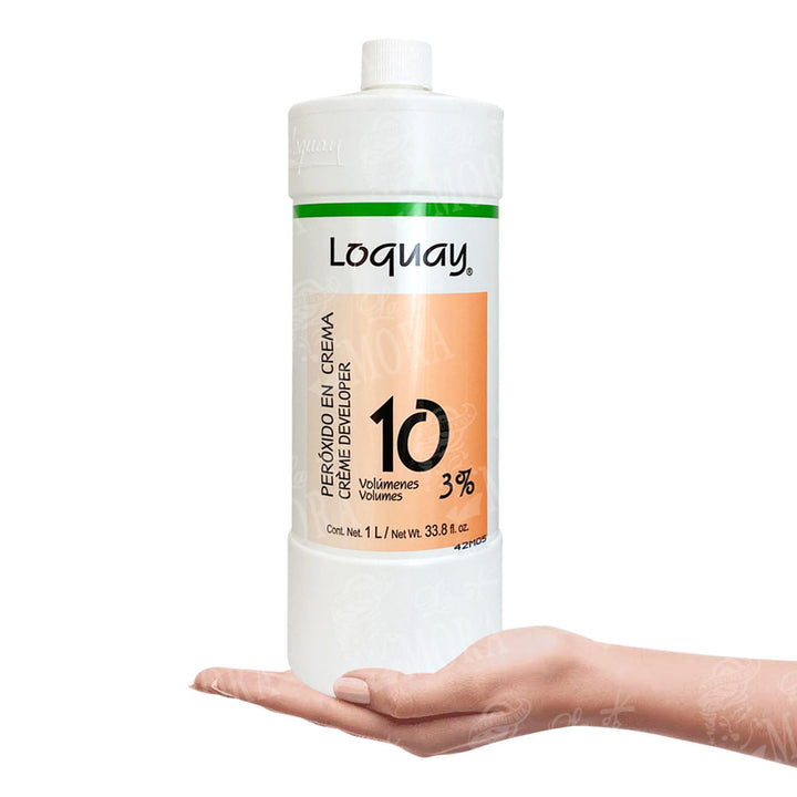 LOQUAY PERÓXIDO 10 VOL 1LT