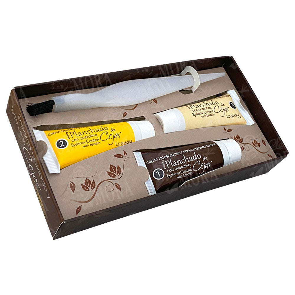 LOQUAY PLANCHADO DE CEJAS CON KERATINA