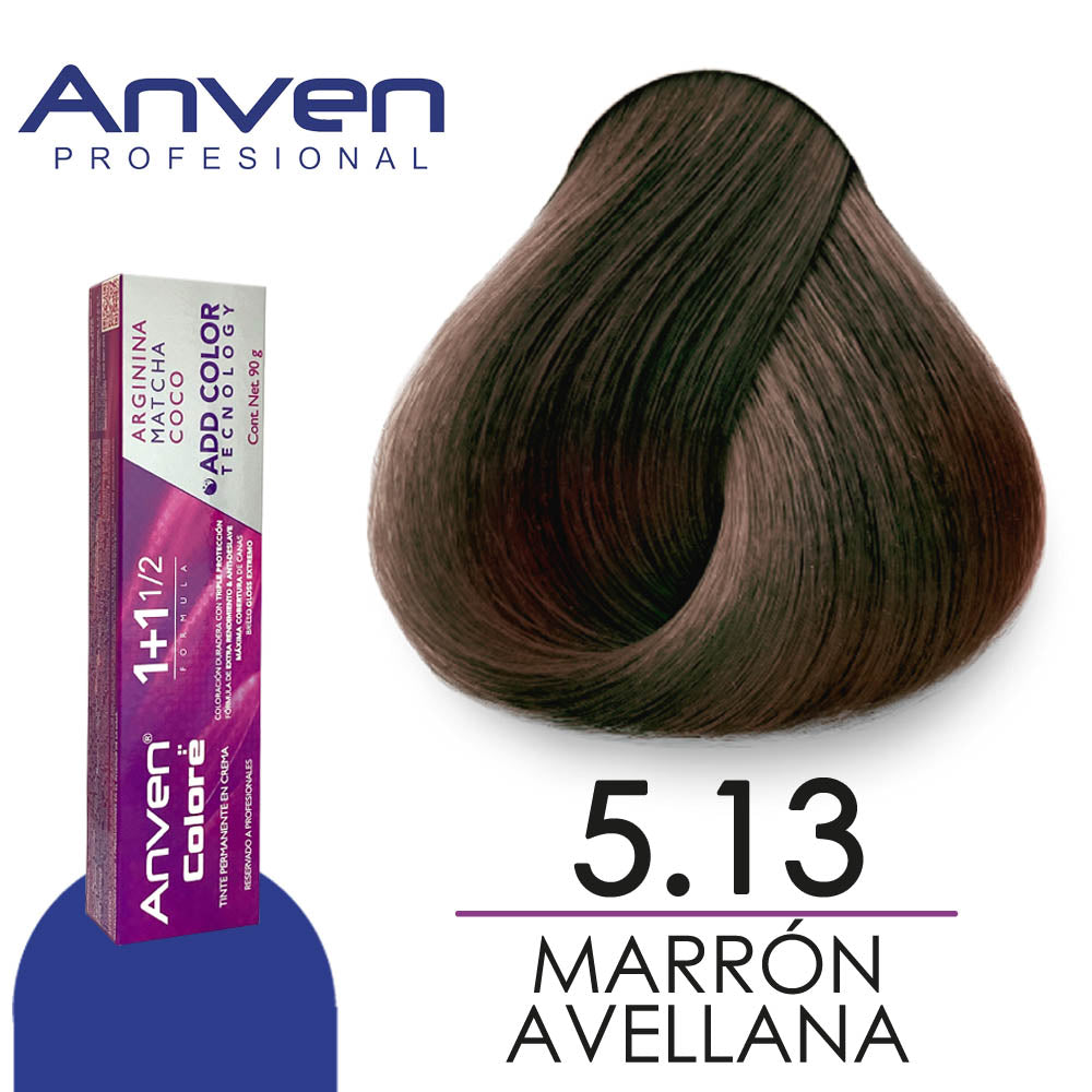 ANVEN TINTE A5.13 MARRON AVELLANA 90GR