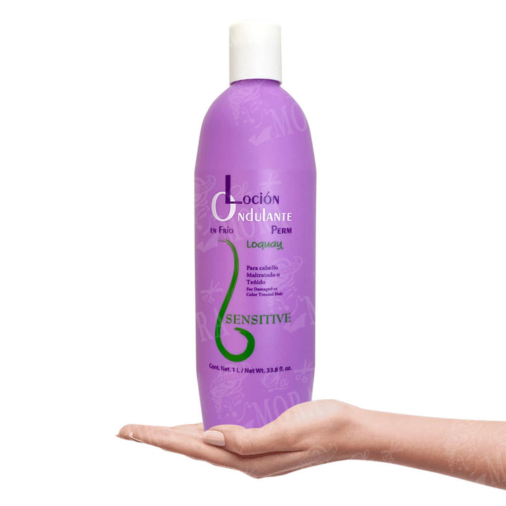 LOQUAY KIT LOCIÓN ONDULANTE SENSITIVE 1LT + BLITZ DUAL