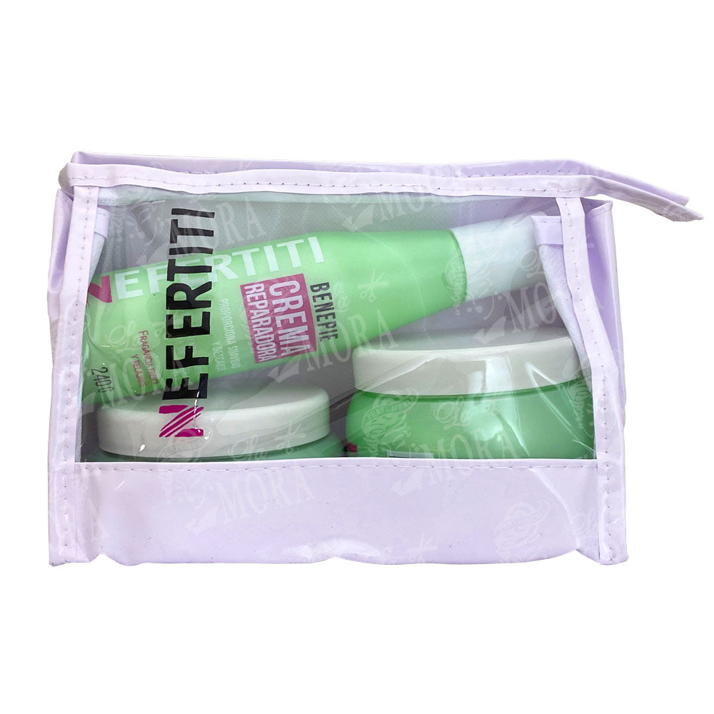 NEFERTITI KIT DE EXFOLIACIÓN PARA PIES