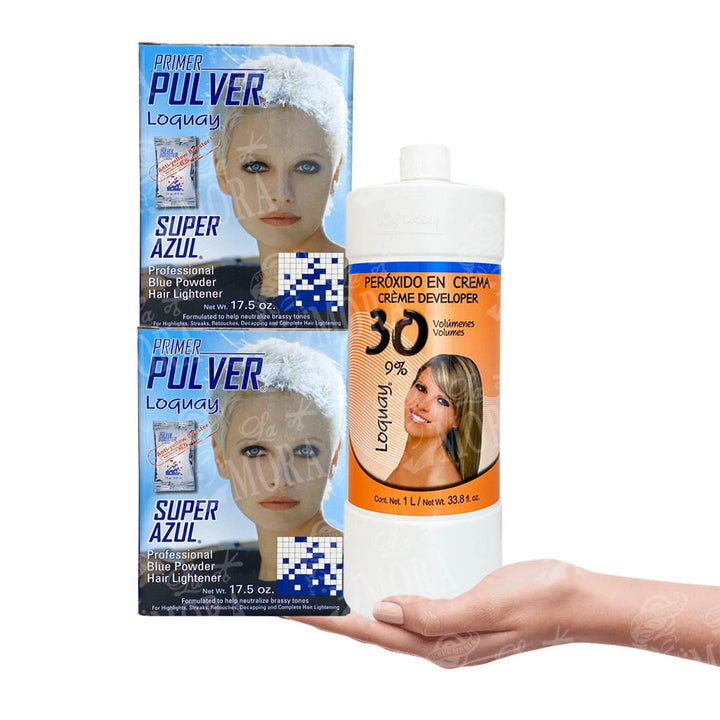 LOQUAY DECOLORANTE AZUL 500 GR