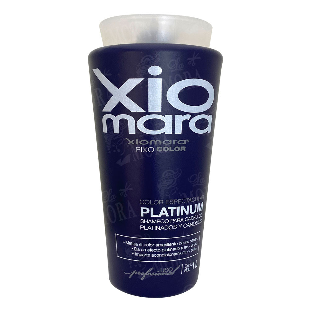 SHAMPOO XIOMARA FIXOCOLOR PLATINUM 1 LT Perfumería la Mora