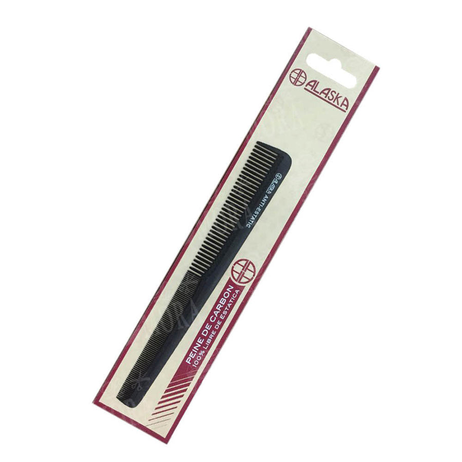 ALASKA PEINE PELUQUERO DE CARBÓN MOD CB960