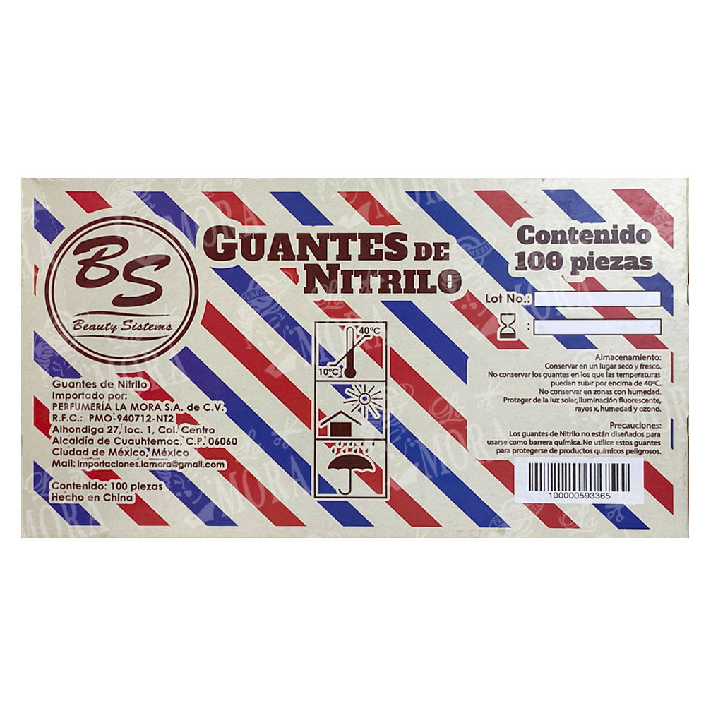 BEAUTY SISTEM GUANTES NITRILO