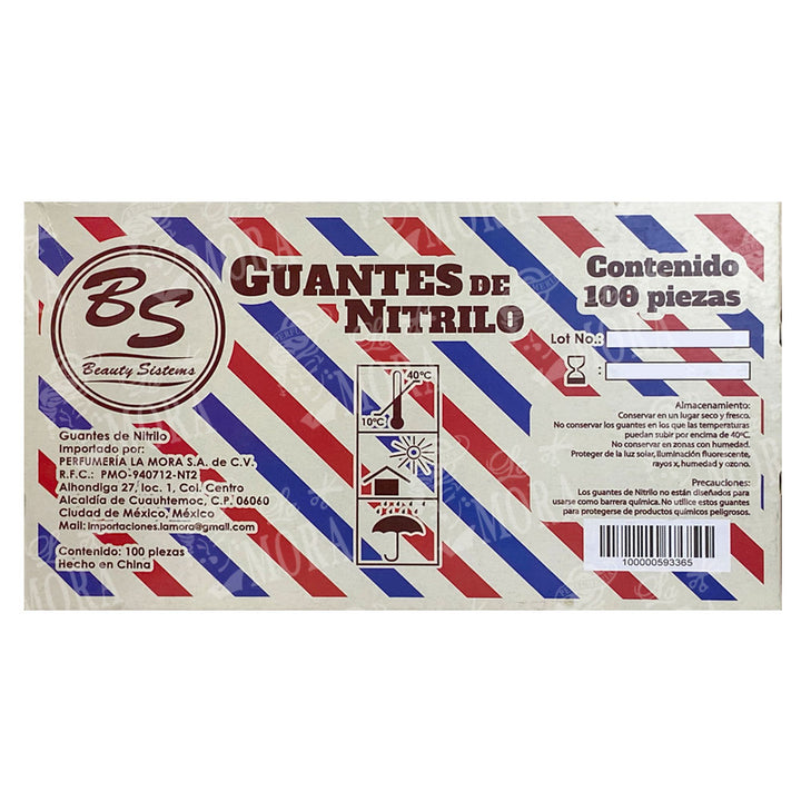 BEAUTY SISTEM GUANTES NITRILO