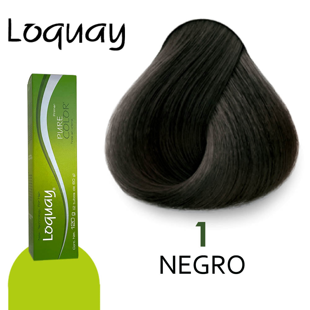 LOQUAY TINTE LQ1 NEGRO 120GR