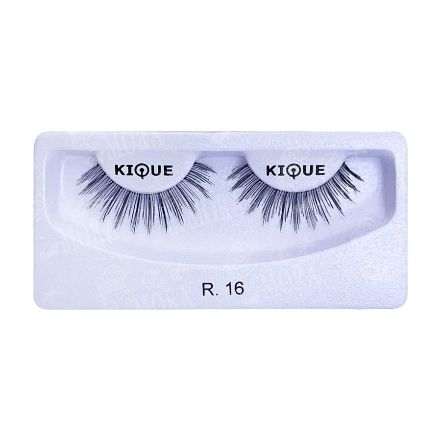 KIQUE PESTAÑA POSTIZAS R-16 BLACK