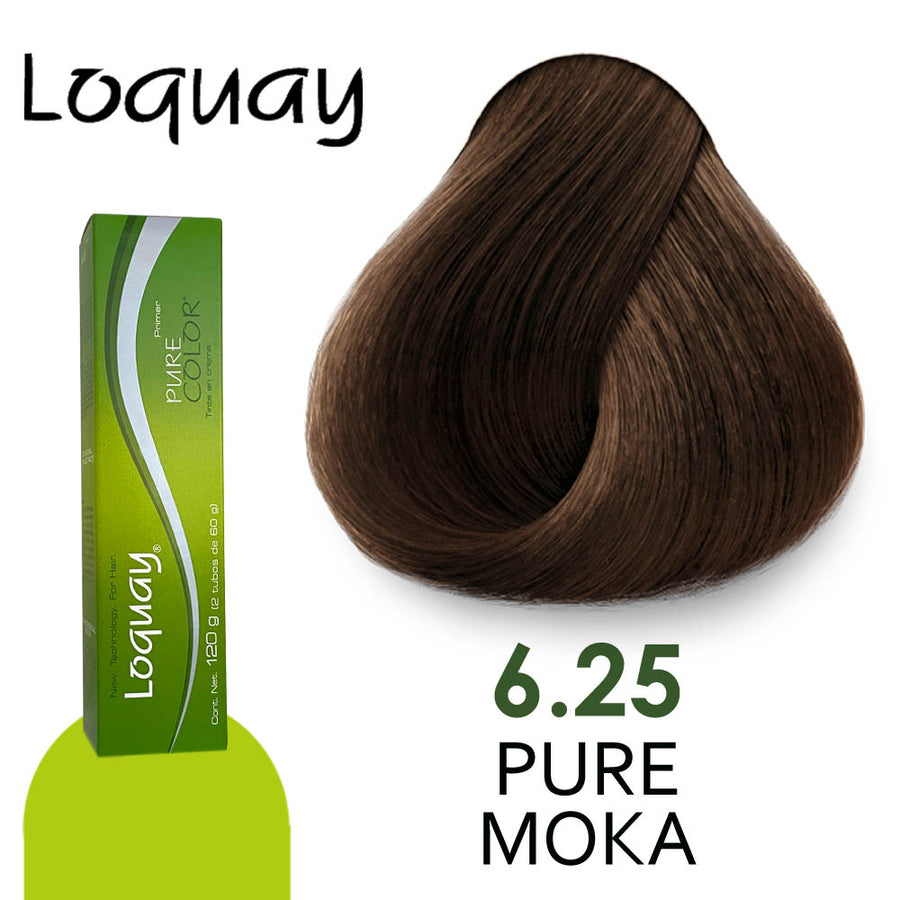 LOQUAY TINTE LQ6.25 PURE MOKA 120GR