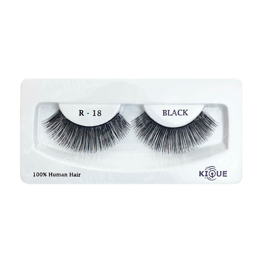 KIQUE PESTAÑA POSTIZAS R-18 BLACK