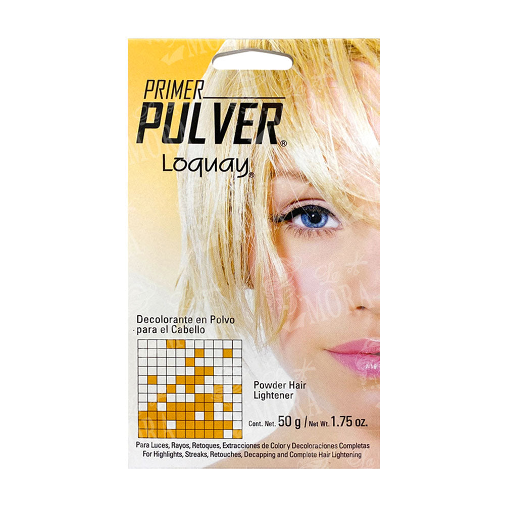LOQUAY PRIMER PULVER POLVO DECOLORANTE AMARILLO 50 GR