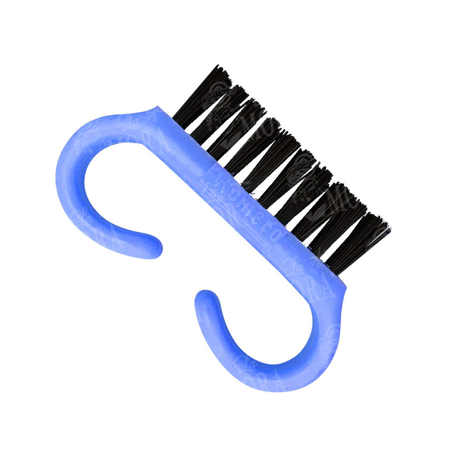 ROMERO CEPILLO PARA UÑAS DE MANICURA AZUL