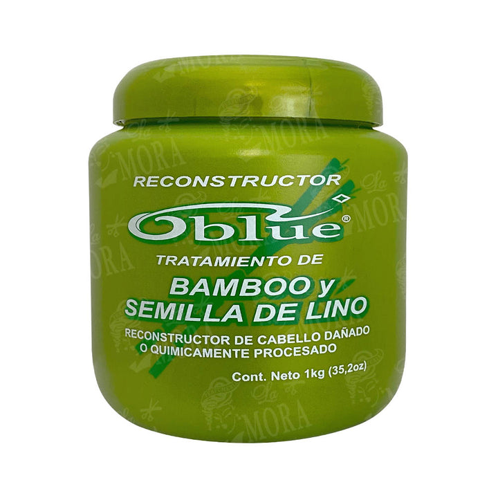 OBLUE TRATAMIENTO DE BAMBOO Y SEMILLAS DE LINO 1 KG