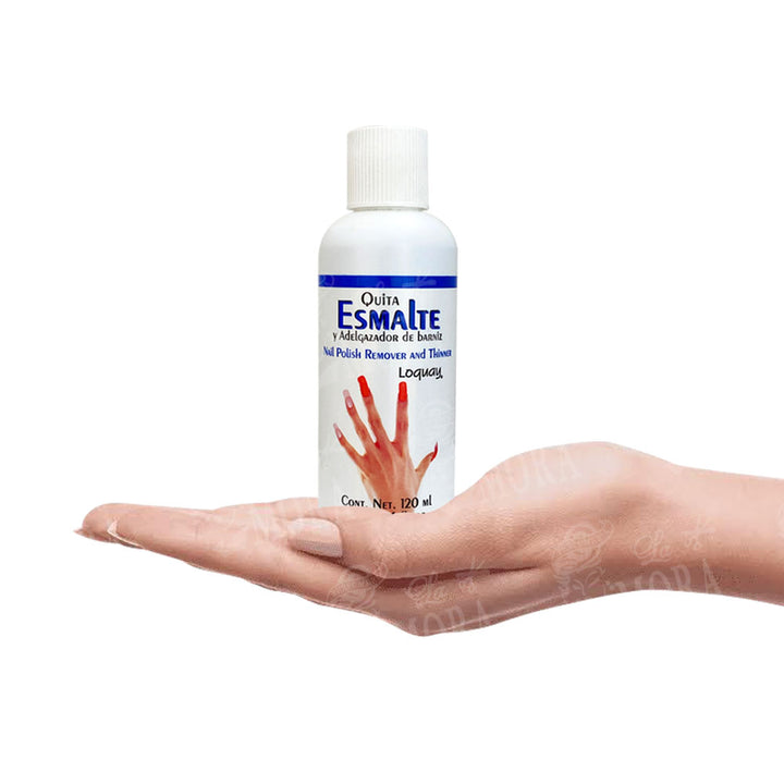 LOQUAY QUITA ESMALTE Y ADELGAZADOR DE BARNIZ 110 ML