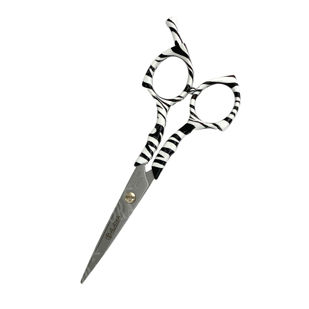 ALASKA TIJERA DE CORTE DE CABELLO DE CORTE TATOO ZEBRA