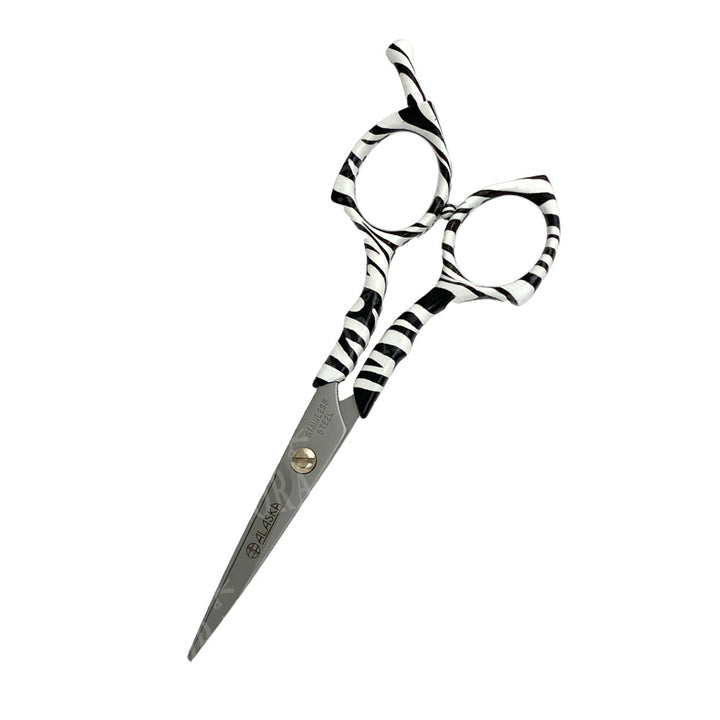 ALASKA TIJERA DE CORTE DE CABELLO DE CORTE TATOO ZEBRA