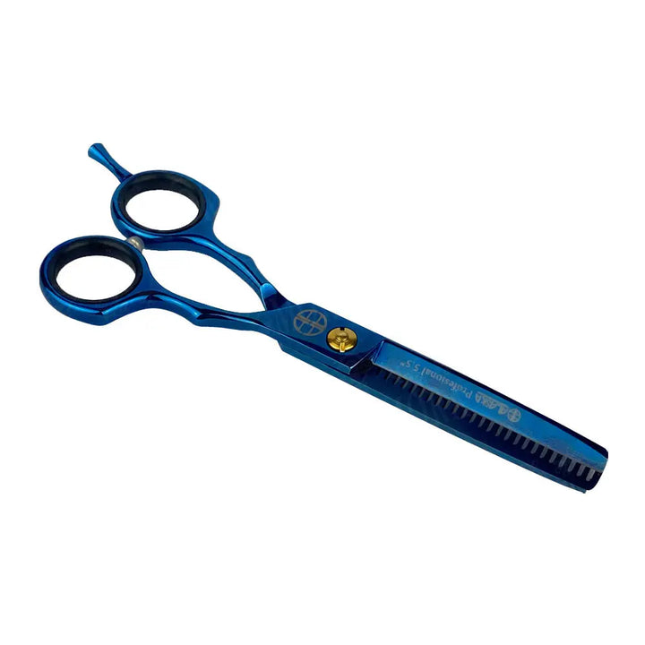 ALASKA SET DE TIJERAS AZUL TITANIO MOD AK-02-0024 Perfumería la Mora