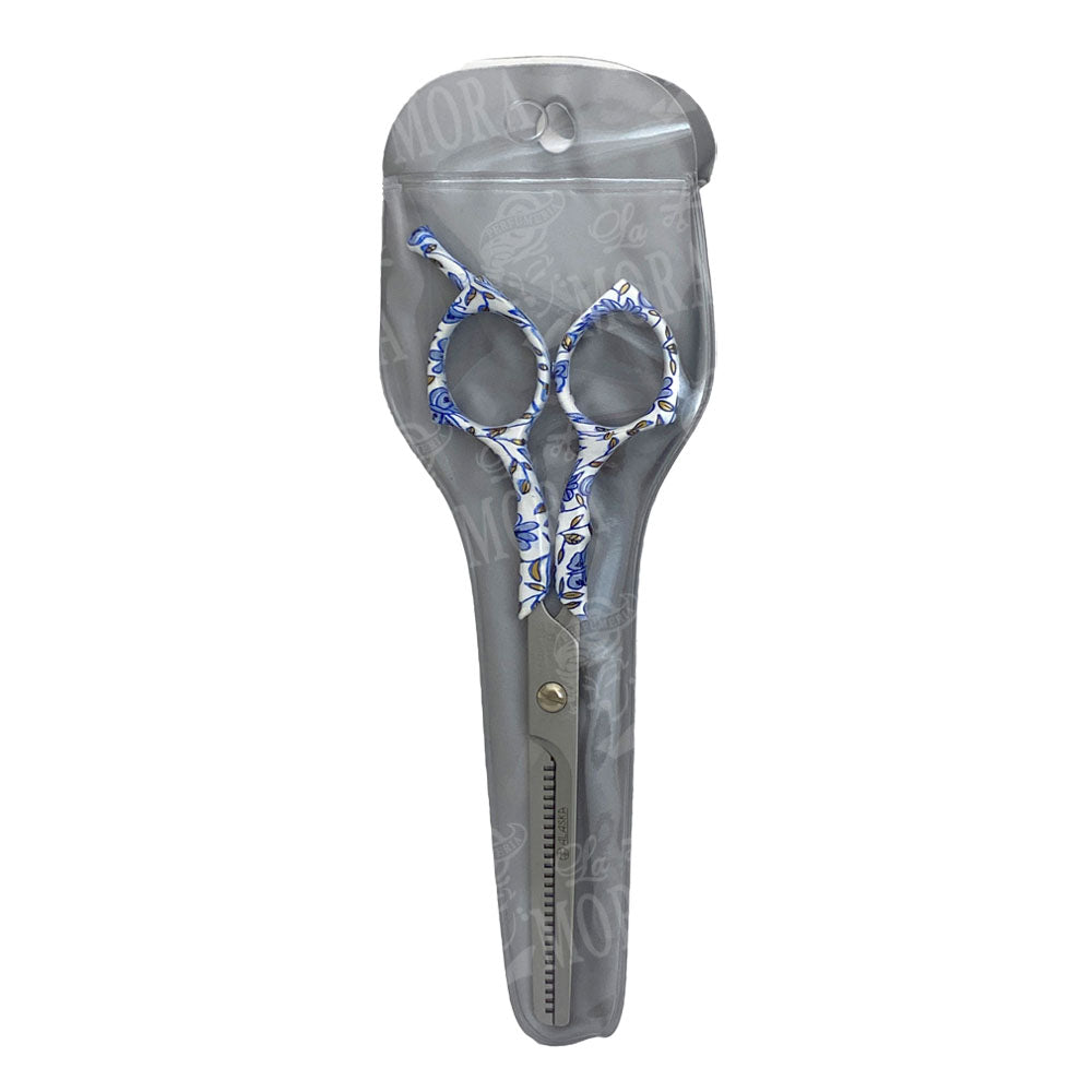 ALASKA TIJERA DE CORTE DE CABELLO DE ENTRESACAR TATOO FLOWERS