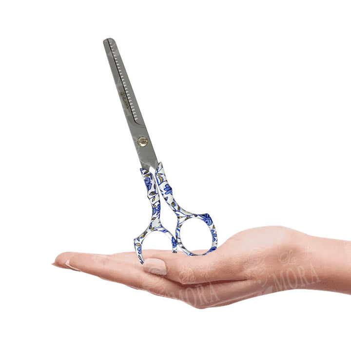 ALASKA TIJERA DE CORTE DE CABELLO DE ENTRESACAR TATOO FLOWERS