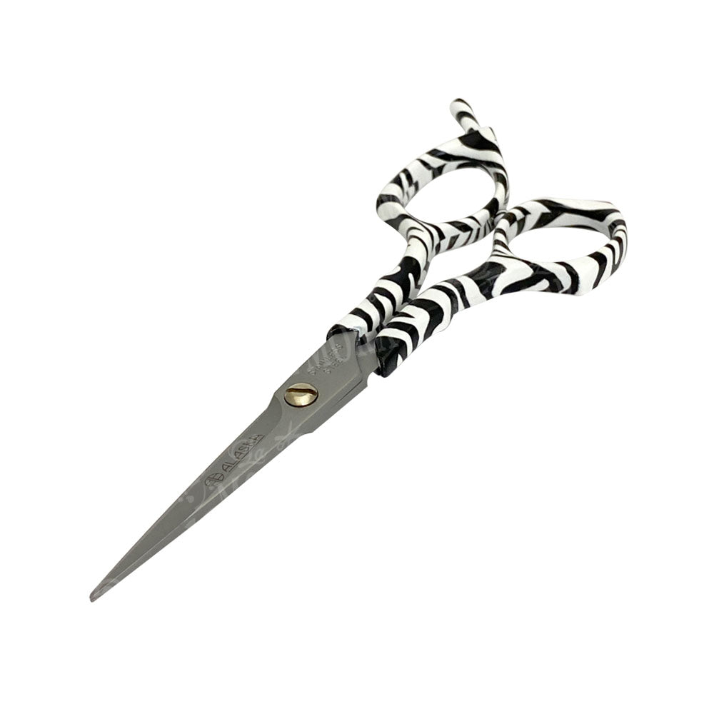 ALASKA TIJERA DE CORTE DE CABELLO DE CORTE TATOO ZEBRA