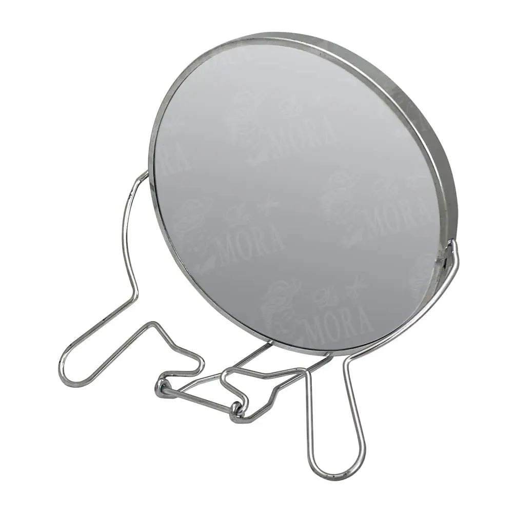 ESPEJO MARCO METÁLICO KIQUE 11.5 CM DIAMETRO MOD: AC-175 Perfumería la Mora