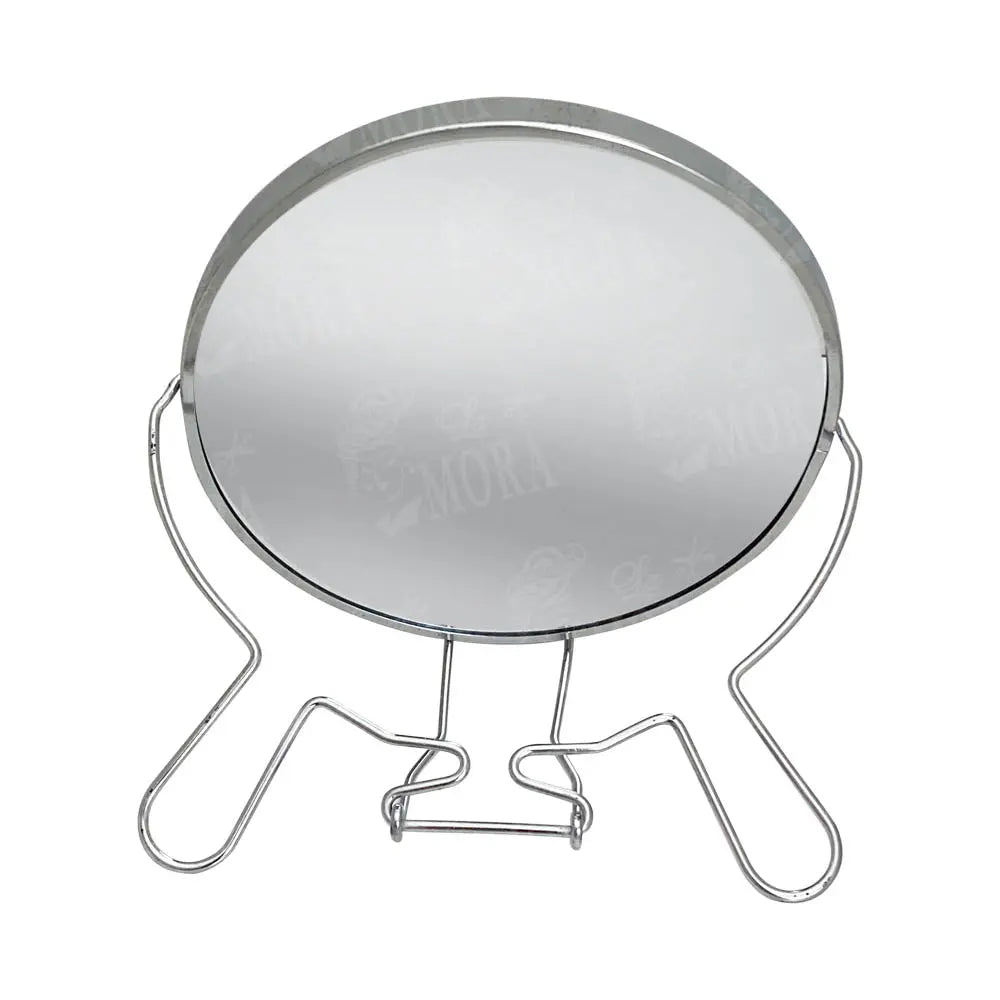 ESPEJO MARCO METÁLICO KIQUE 11.5 CM DIAMETRO MOD: AC-175 Perfumería la Mora