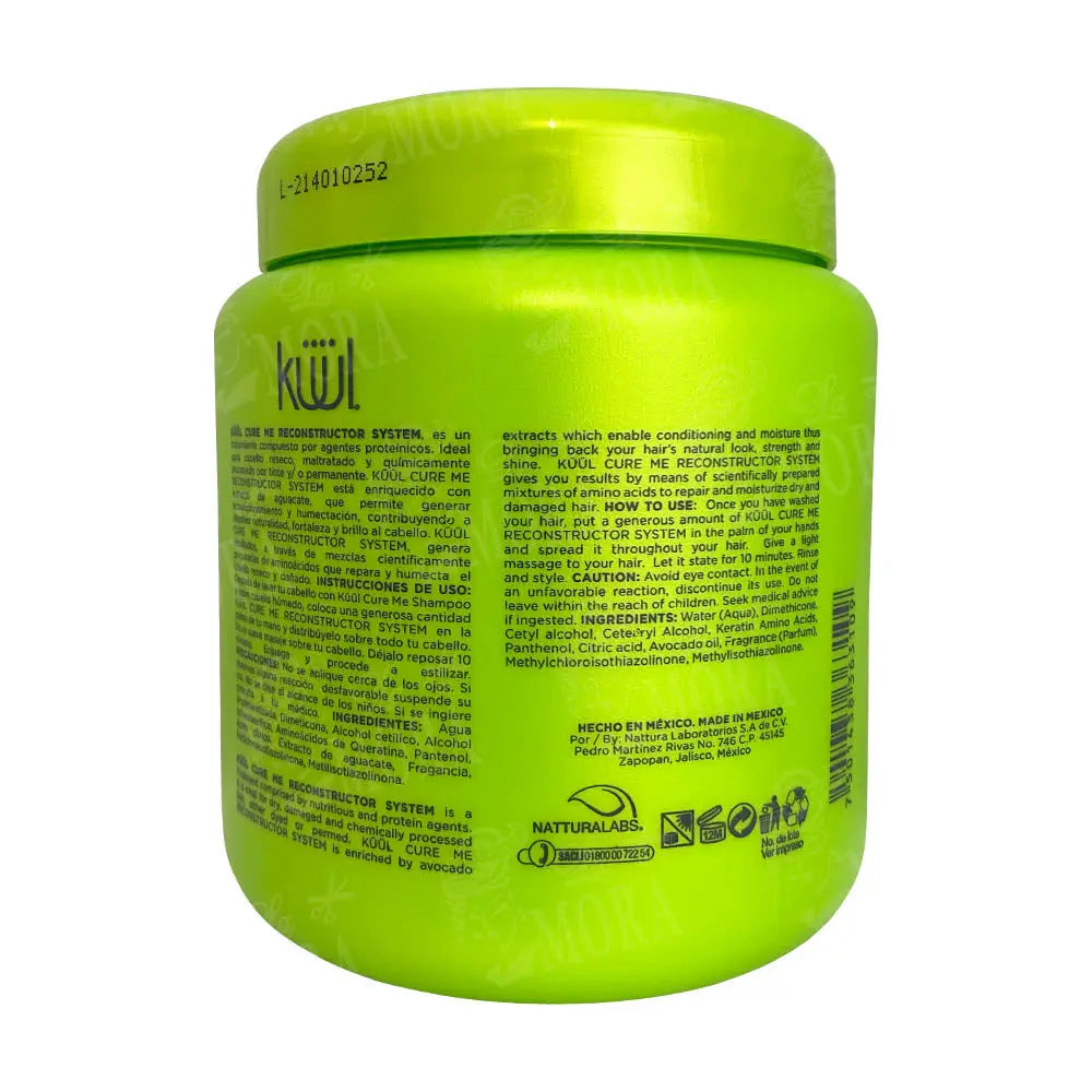 KUUL TRATAMIENTO RECONSTRUCTOR 1 KG Perfumería la Mora
