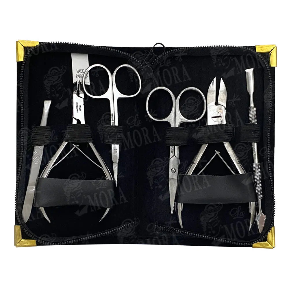 LOBO ESTUCHE DE MANICURE Y PEDICURE MOD: 1148-06 Perfumería la Mora