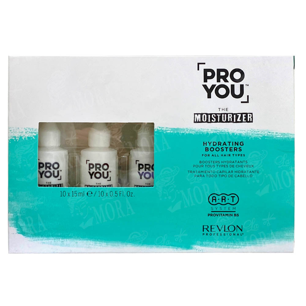REVLON PRO YOU AMPOLLETAS MOISTURIZER HIDRATING BOOSTER