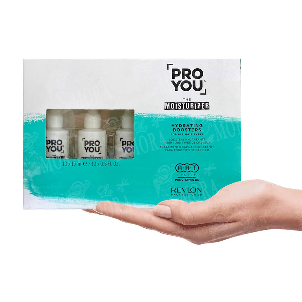 REVLON PRO YOU AMPOLLETAS MOISTURIZER HIDRATING BOOSTER