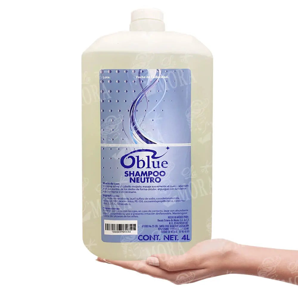 SHAMPOO OBLUE NEUTRO 4LT Perfumería la Mora