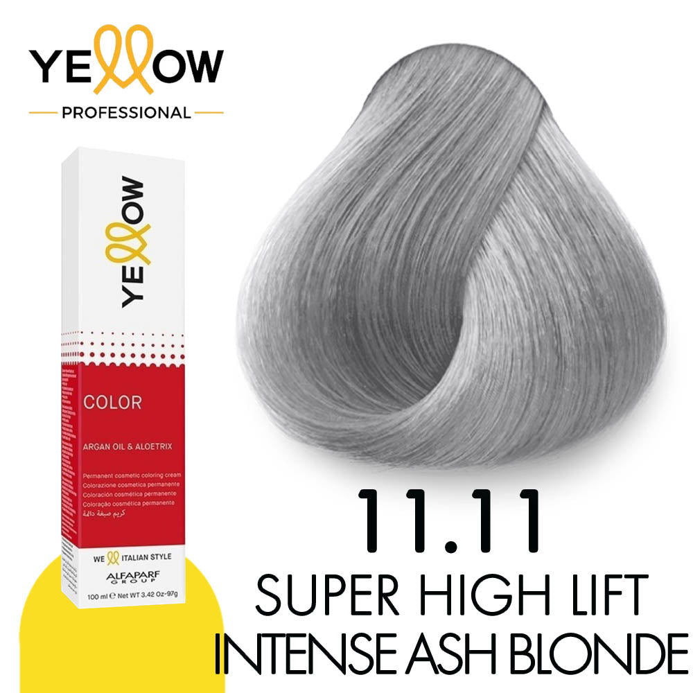TINTE YELLOW 11.11 SUPER HIGH LIFT INTENSE ASH BLONDE