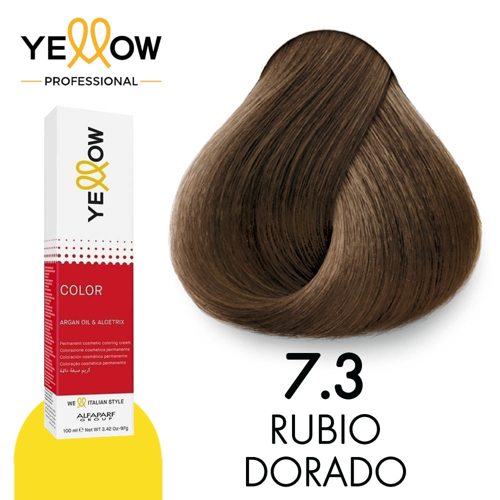 TINTE YELLOW 7.3 RUBIO DORADO 100 ML