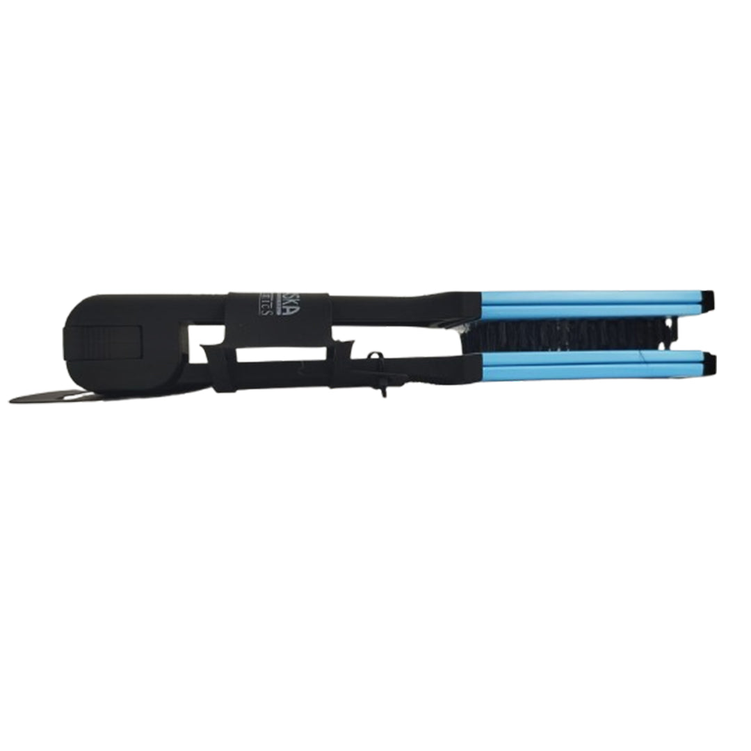 CEPILLO DE CERÁMICA PARA ALACIAR AZUL ALASKA MOD 8106R1-2